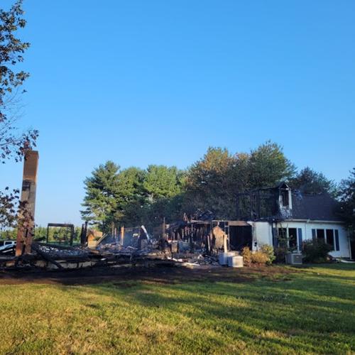 Easton house fire sends 1 to hospital, causes 1 million in damage