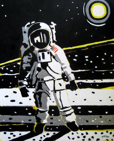 Trippe Gallery featuring moon-inspired exhibit