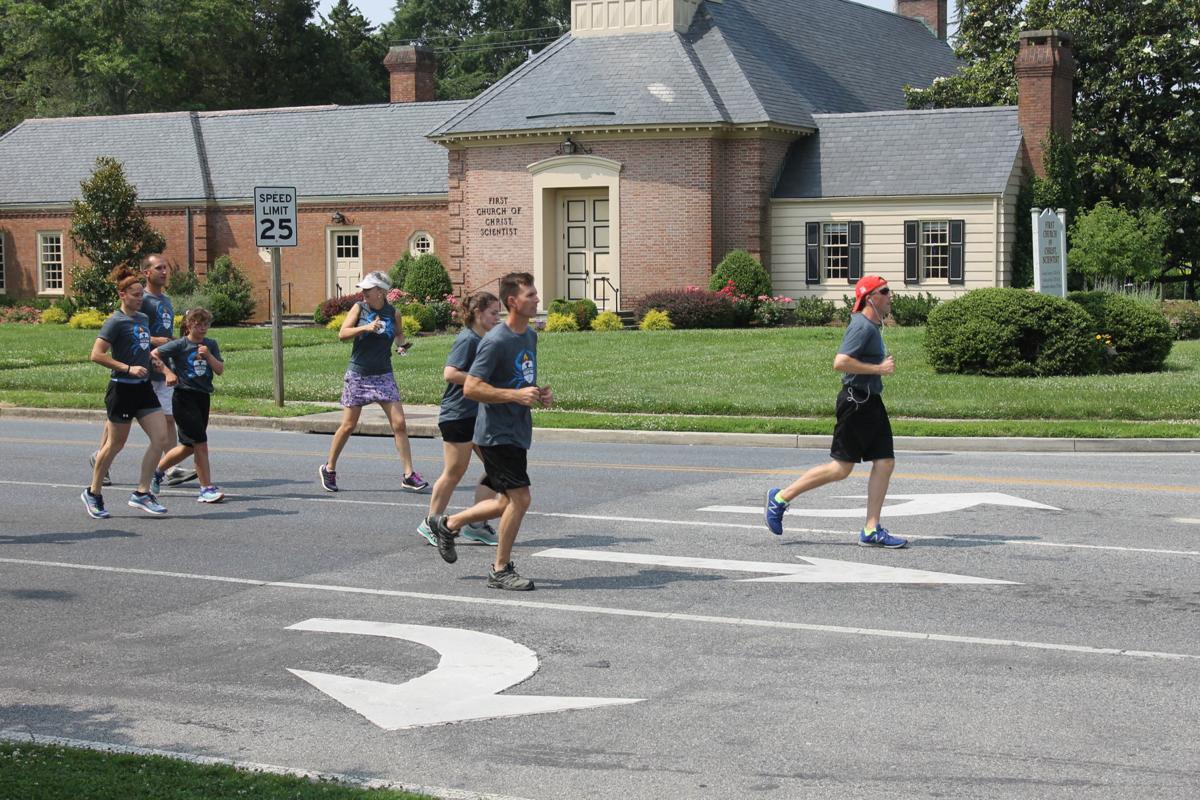 Law enforcement torch run for Special Olympics