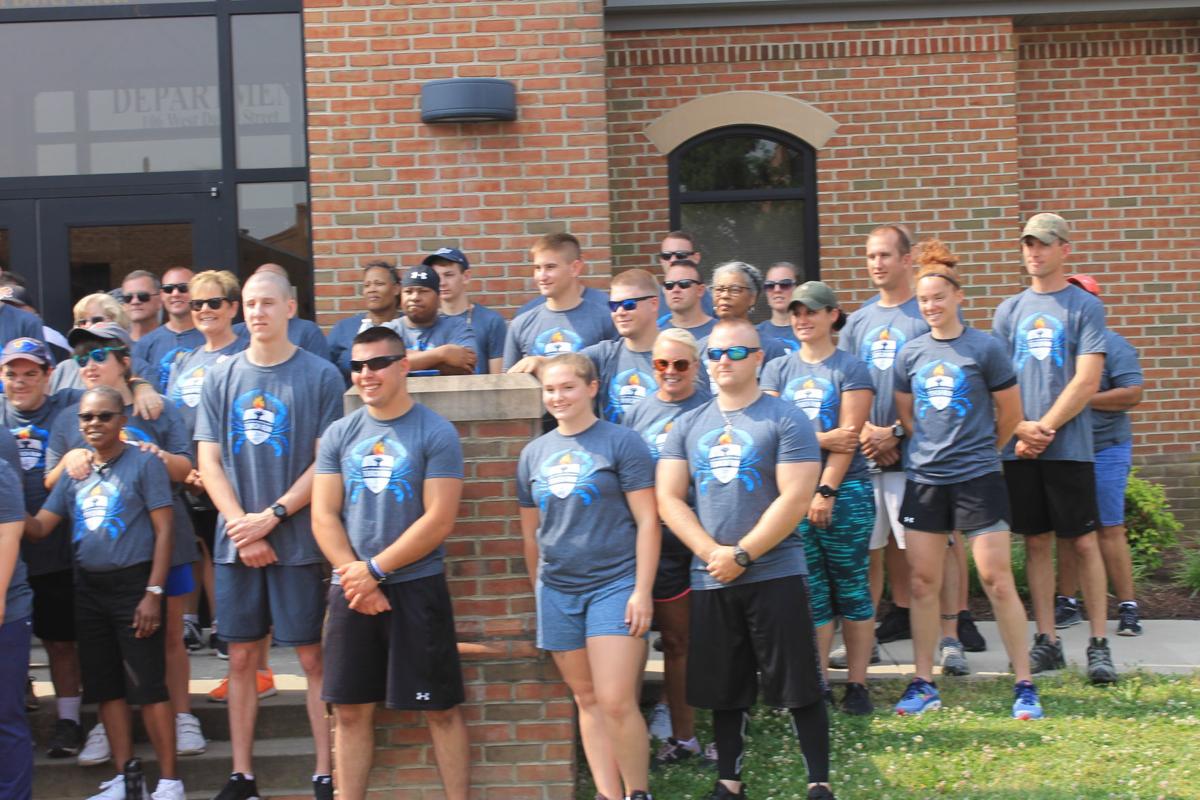 Law enforcement torch run for Special Olympics
