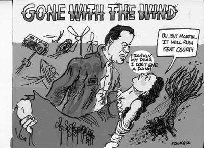 Gone with the wind | Kollinger's Cartoons | stardem.com
