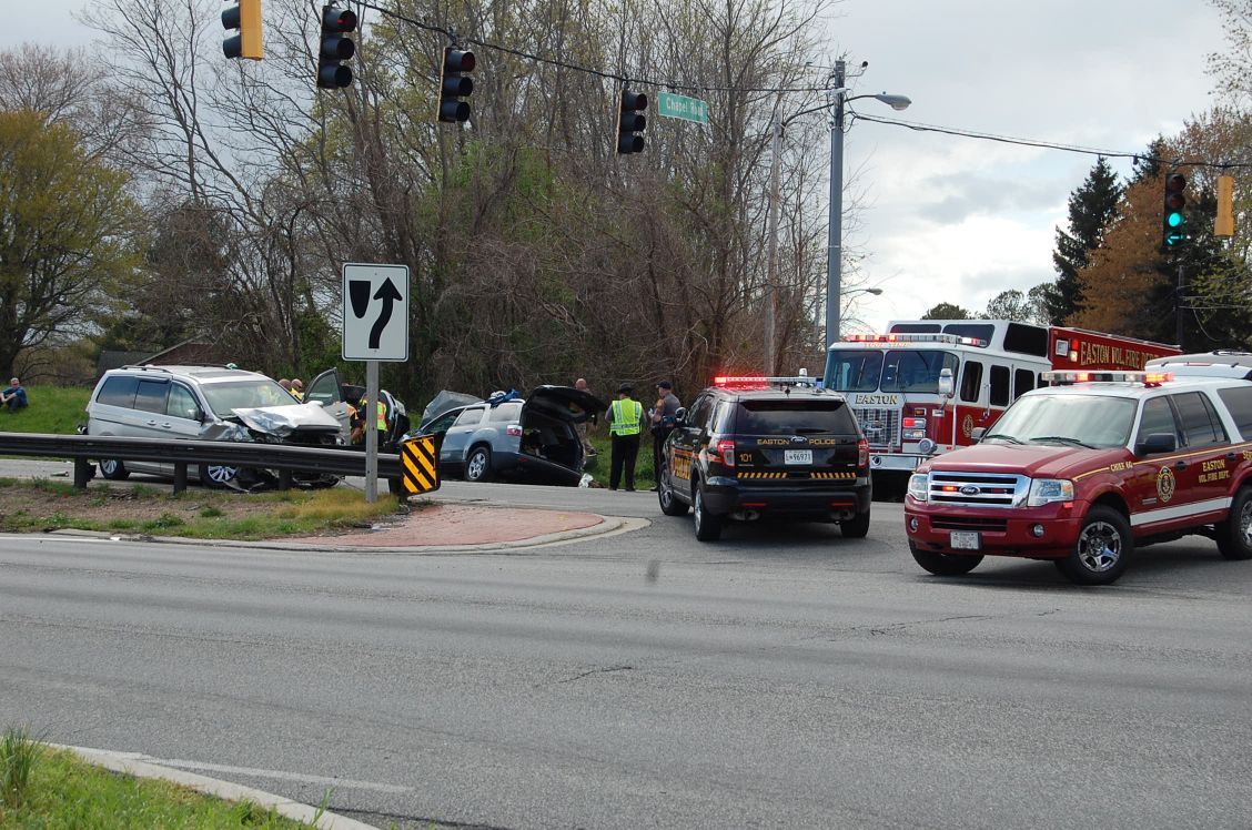 Easton accident sends 5 to the hospital Local