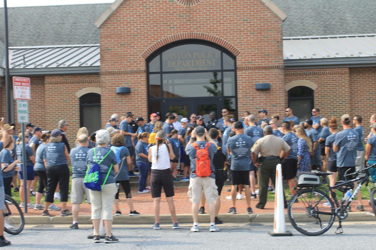 Law enforcement torch run for Special Olympics