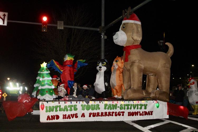 Easton holiday parade