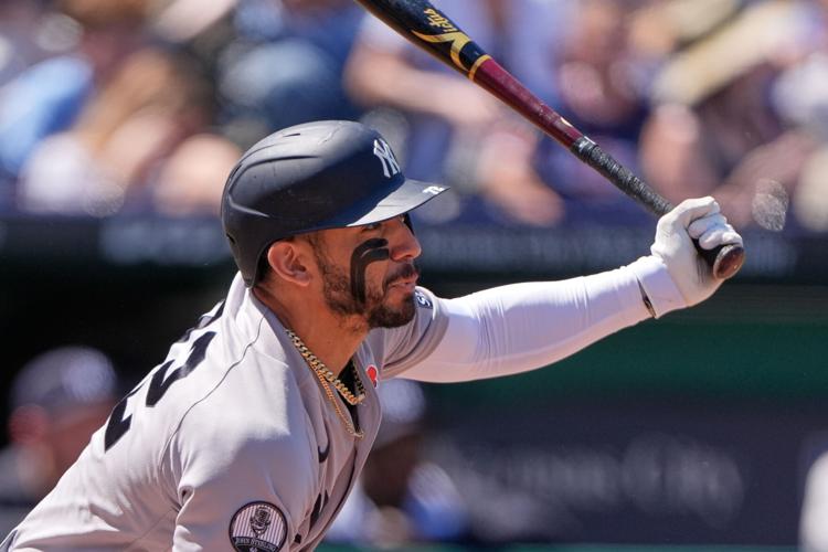 Anthony Volpe's two-run single in the ninth lifts the Yankees to a 4-3 ...