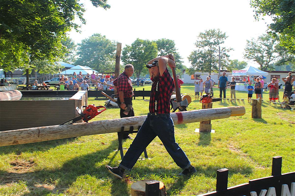KC Fair Lumberjack show