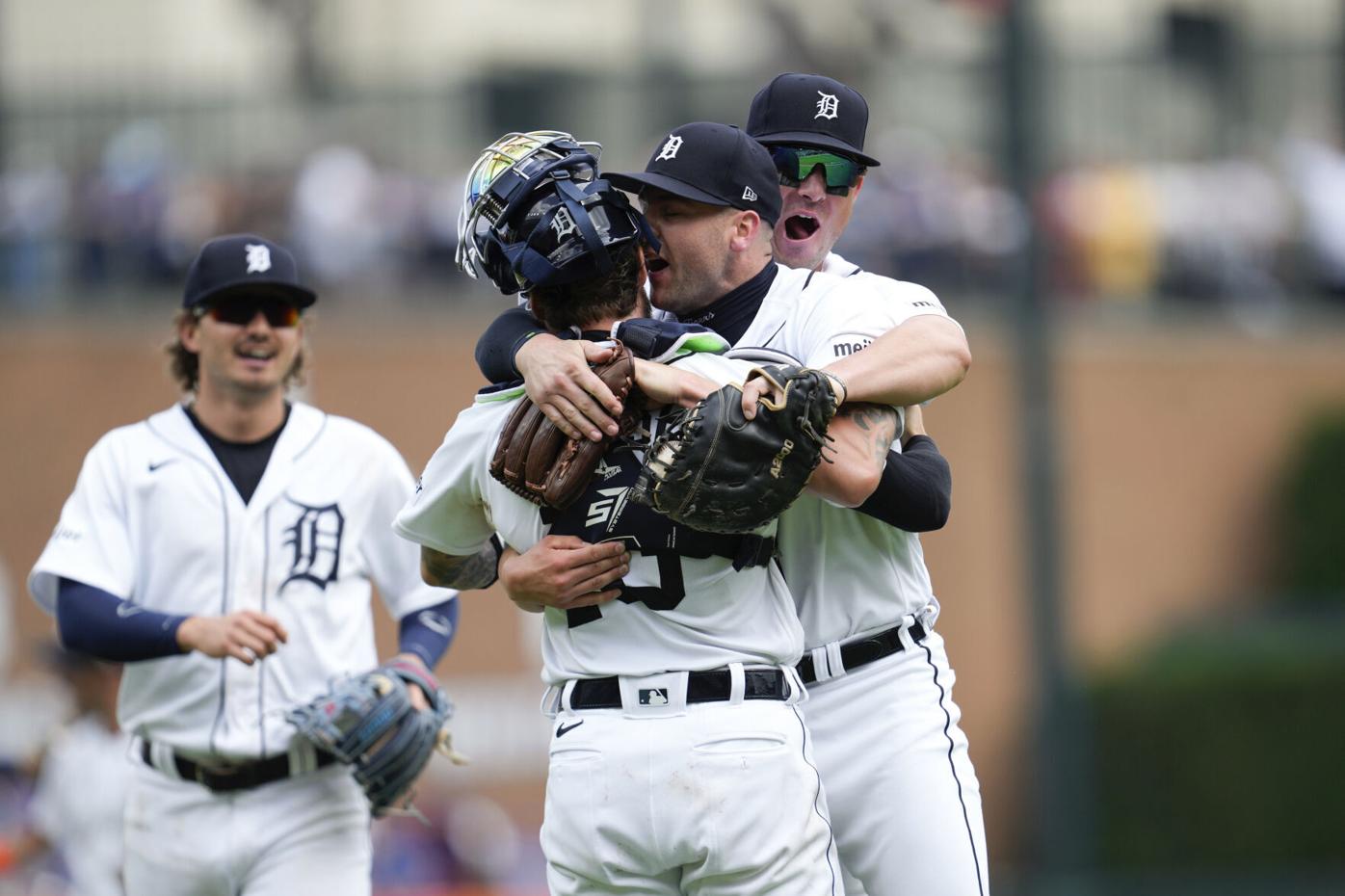 Detroit Tigers' Eric Haase living out dream playing for hometown team