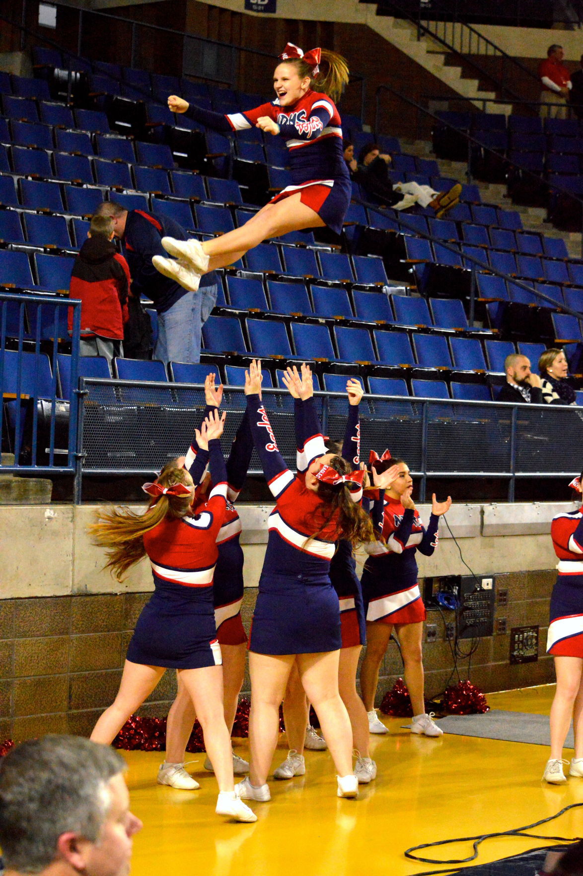 Spectacular Spectacle North Dorchester High School cheer squad
