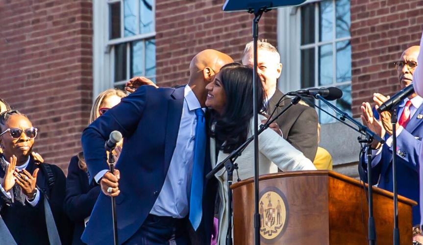 Wes Moore inaugurated as first Black governor of Maryland | State ...