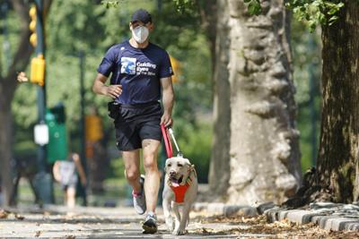 Guide Dogs Helping Blind Runners Stay Fit Despite Pandemic Cp24 Com