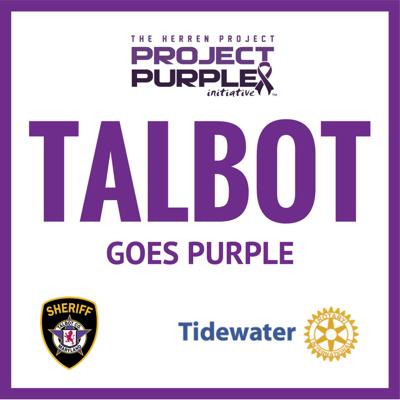 Talbot Goes Purple