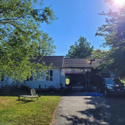 Ridgely home fire.