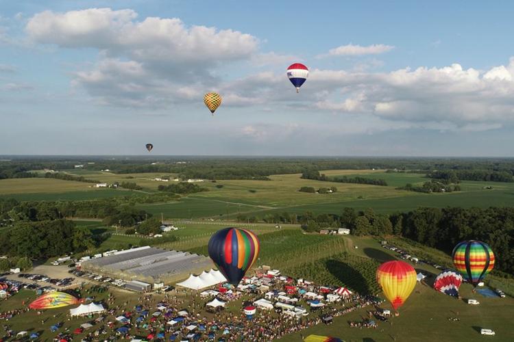 Triple Creek Winery hosts balloon festival Local