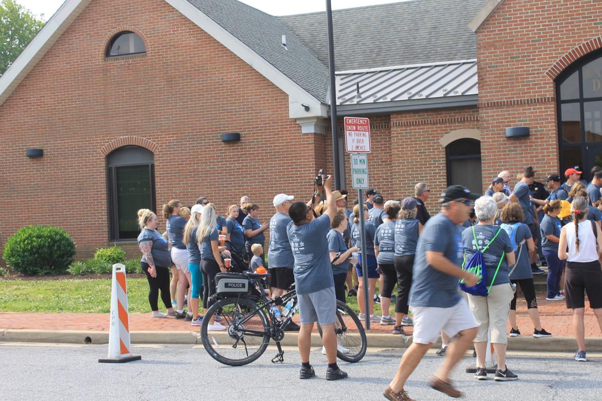 Law enforcement torch run for Special Olympics