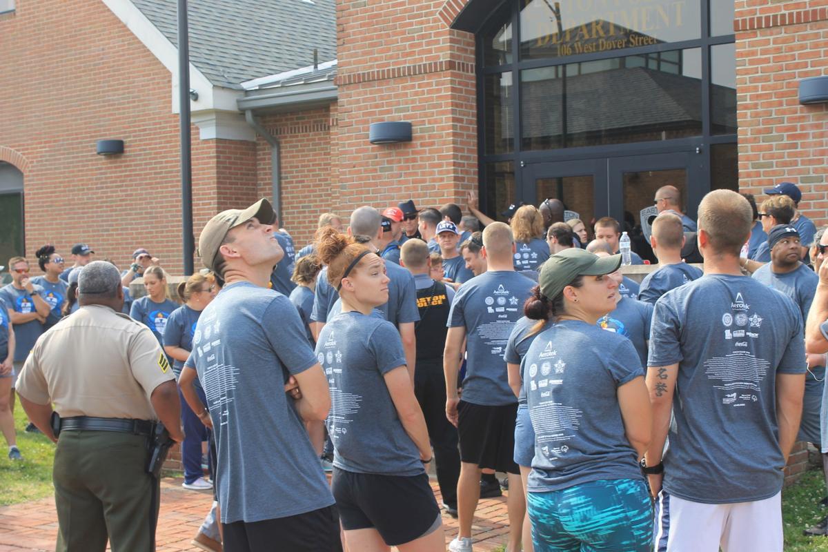 Law enforcement torch run for Special Olympics