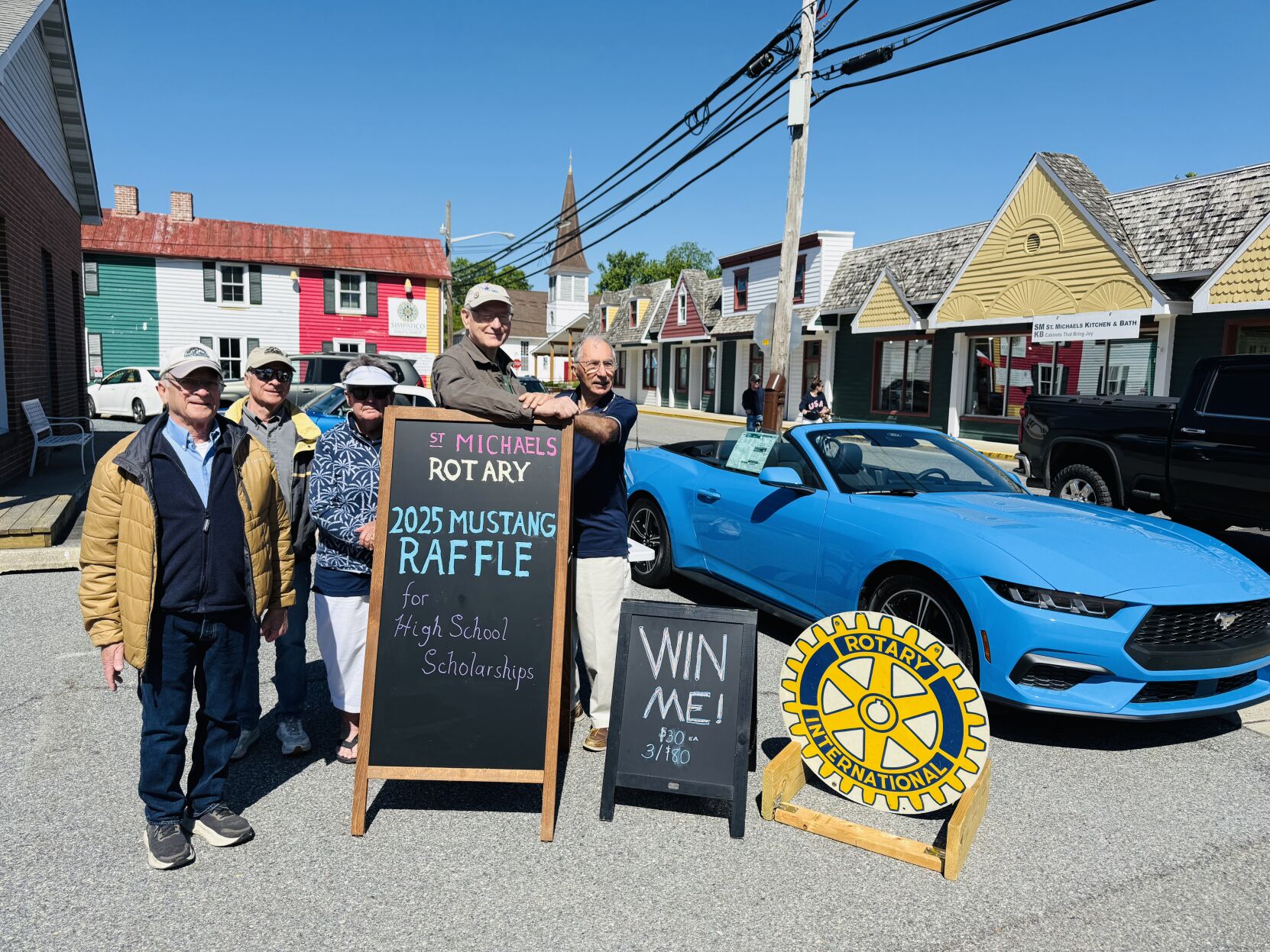 Tom Roesel St. Michaels Rotary Club raffling off Mustang | Life | stardem.com