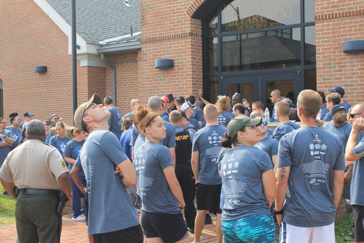 Law enforcement torch run for Special Olympics