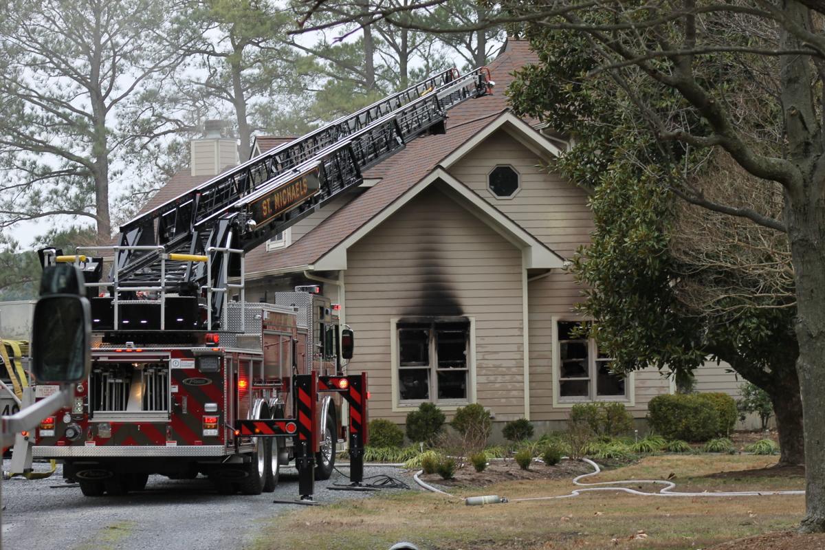 Garage Fire Shuts Down Beverly Road In St Michaels Local