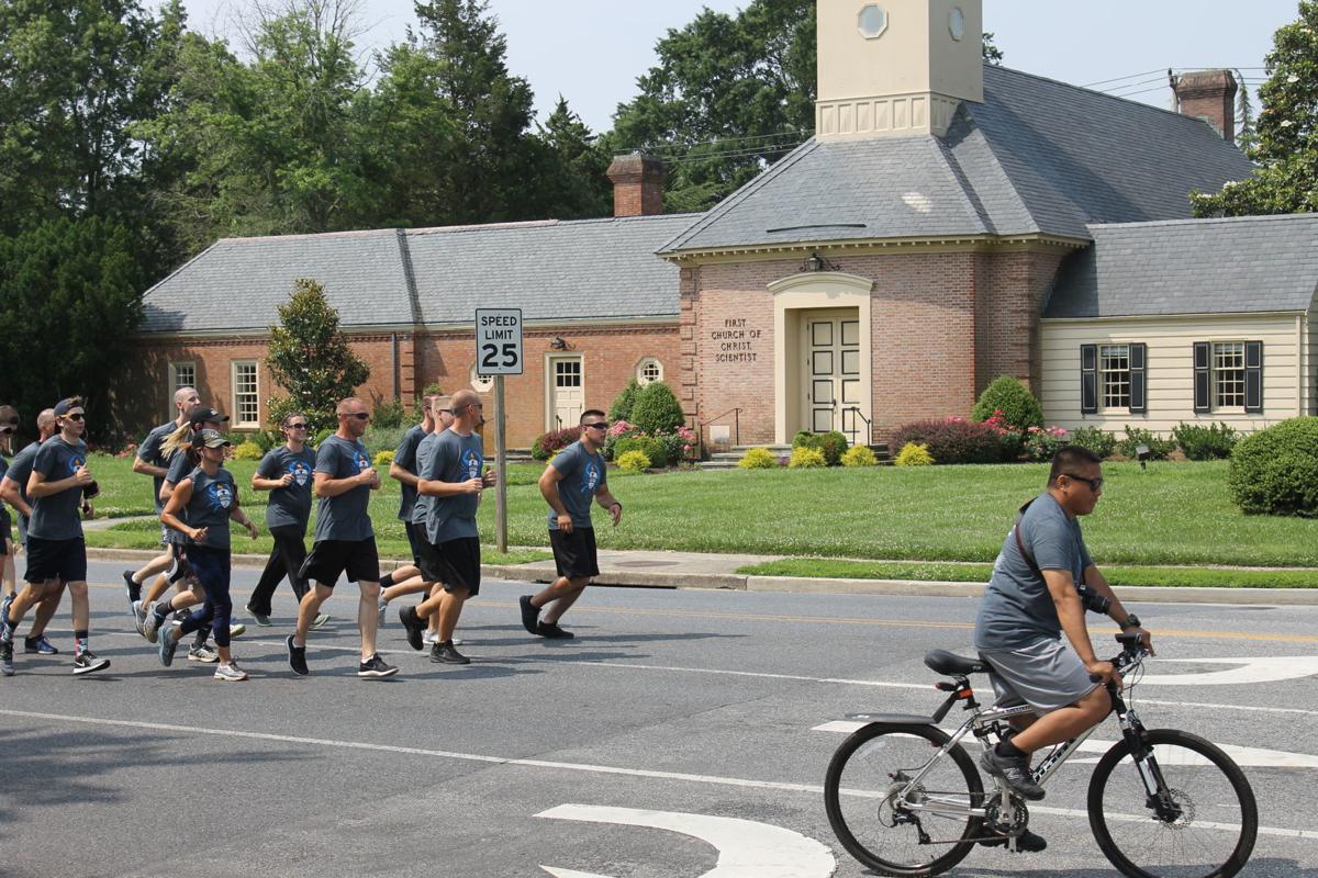 Law enforcement torch run for Special Olympics