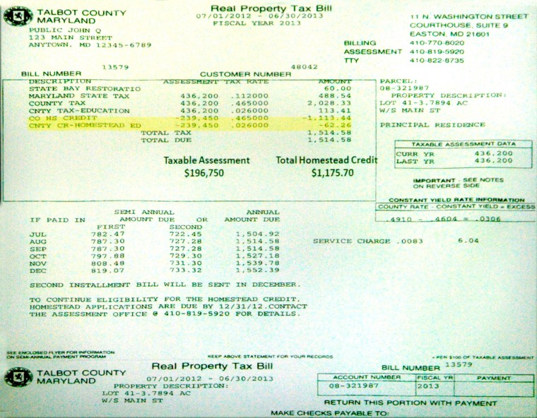 Talbot homeowners face higher property taxes Local