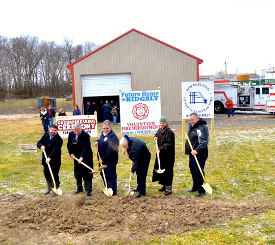 Ridgely fire department breaks ground on new fire station Local