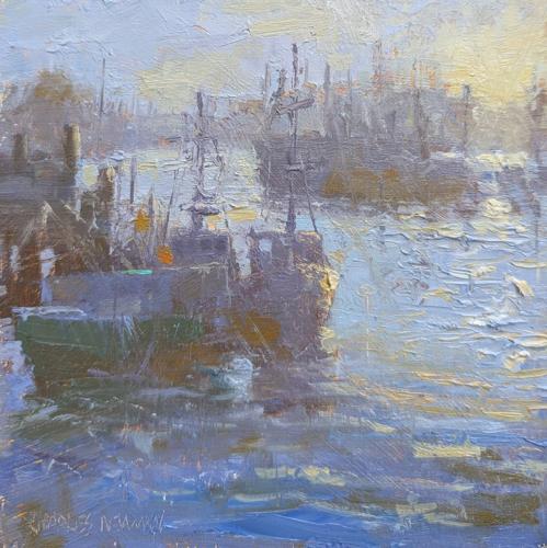 View of Gloucester Harbour by Charles Newman.jpg