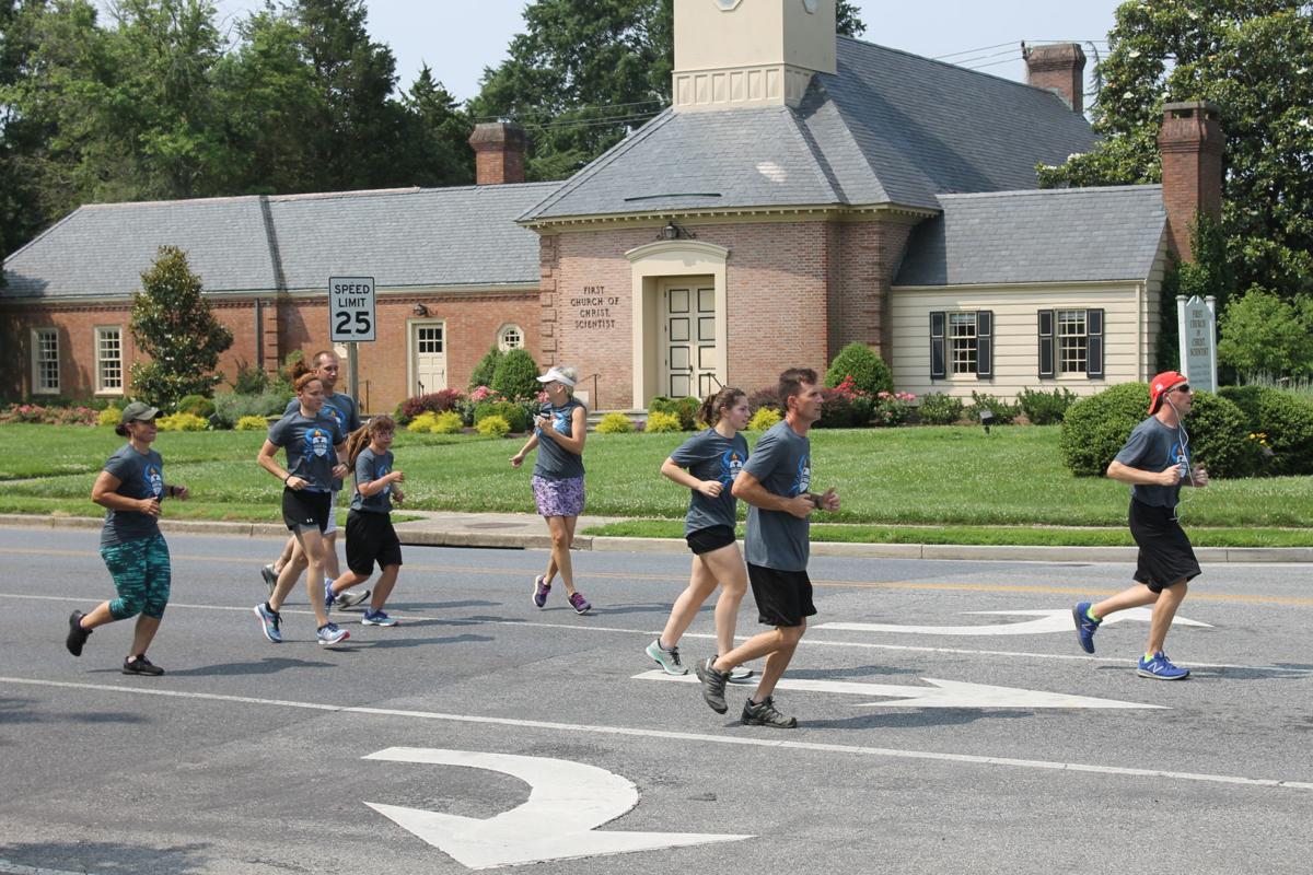 Law enforcement torch run for Special Olympics
