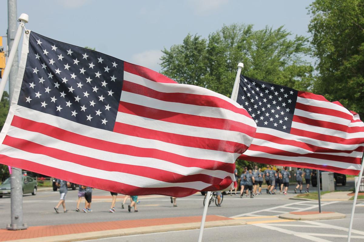 Law enforcement torch run for Special Olympics