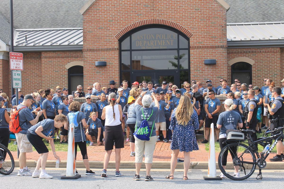 Law enforcement torch run for Special Olympics