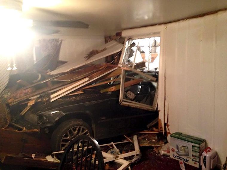 Car crashes into house in Grasonville Local