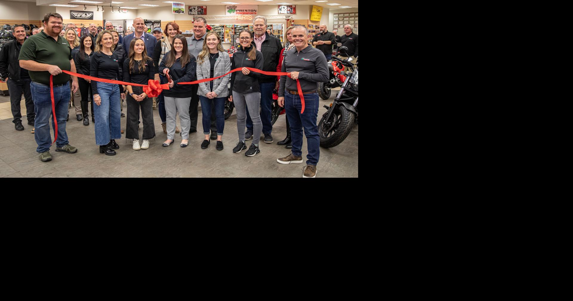 Ribbon cut during Preston Powersports grand opening | Business ...