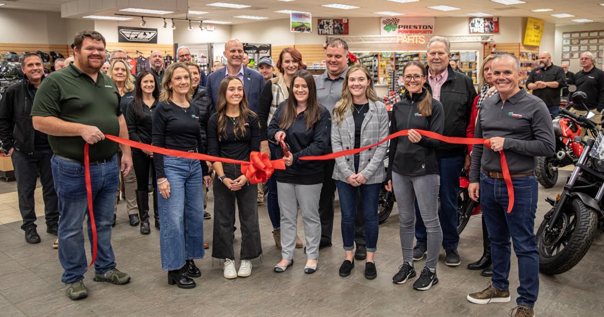 Ribbon cut during Preston Powersports grand opening | Business ...