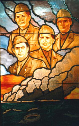 Four chaplains remembered