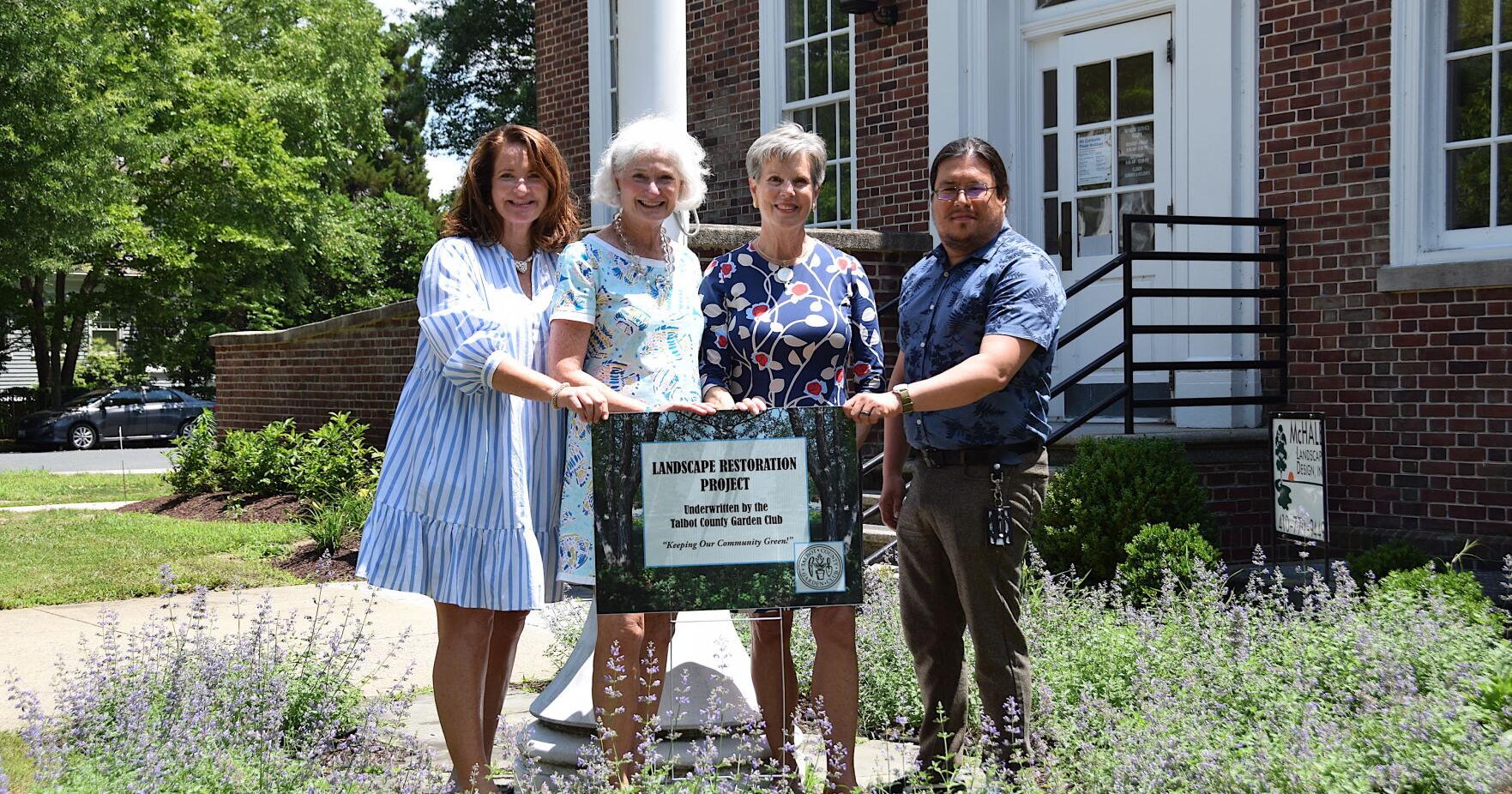 Talbot Garden Club provides fresh landscaping at Post Office - Vimarsana News