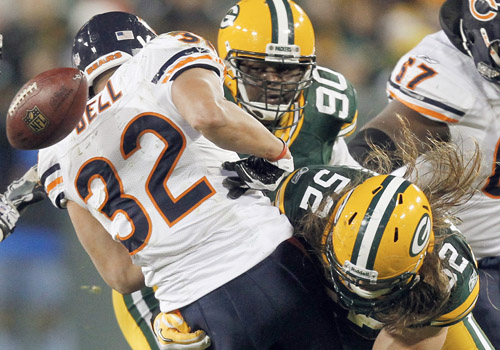 Greg Jennings inactive for Packers-Bears tilt