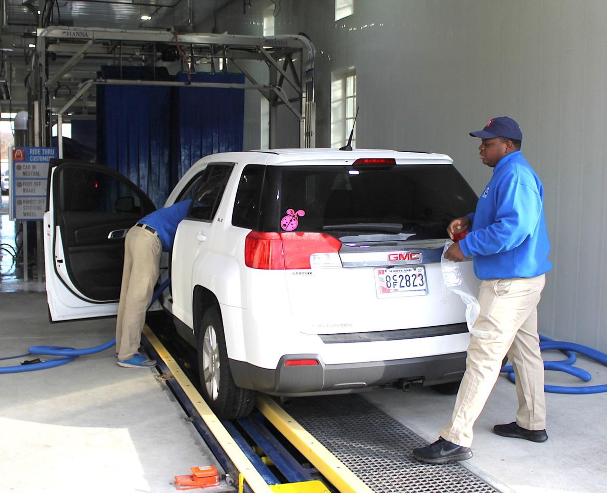 Car wash opens in former bank building Business