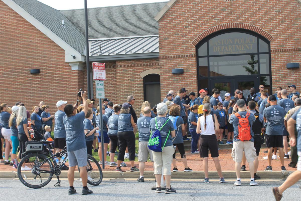 Law enforcement torch run for Special Olympics