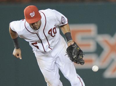 Nats nearly blanked again, Pros