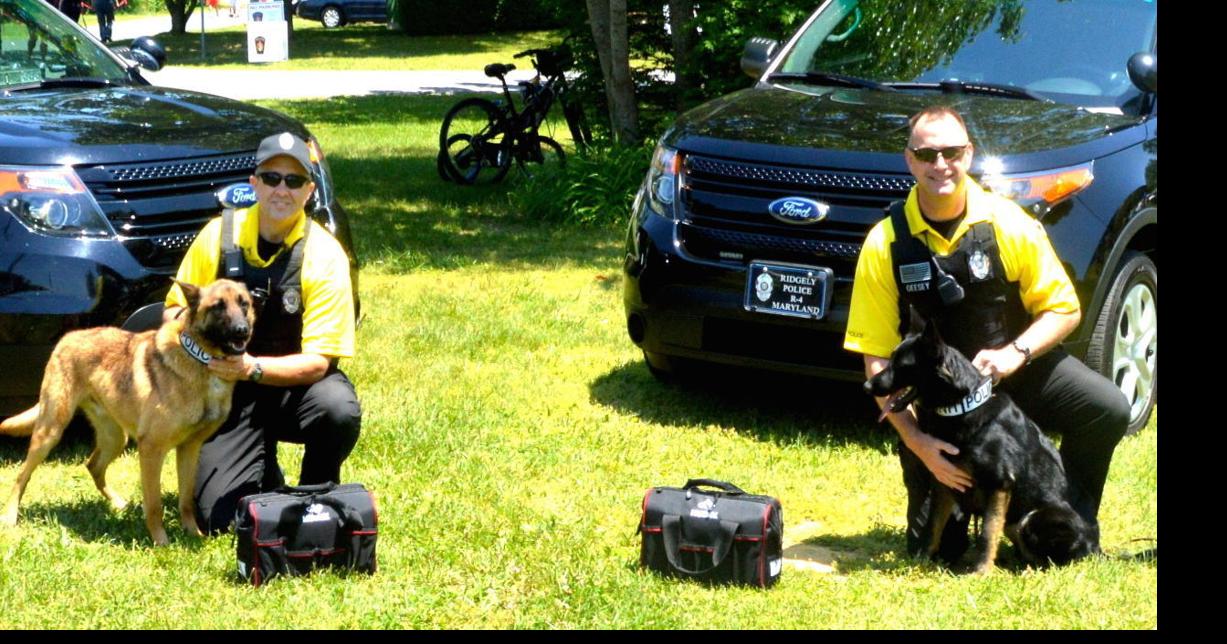 Ridgely police adds drug dogs to force Local