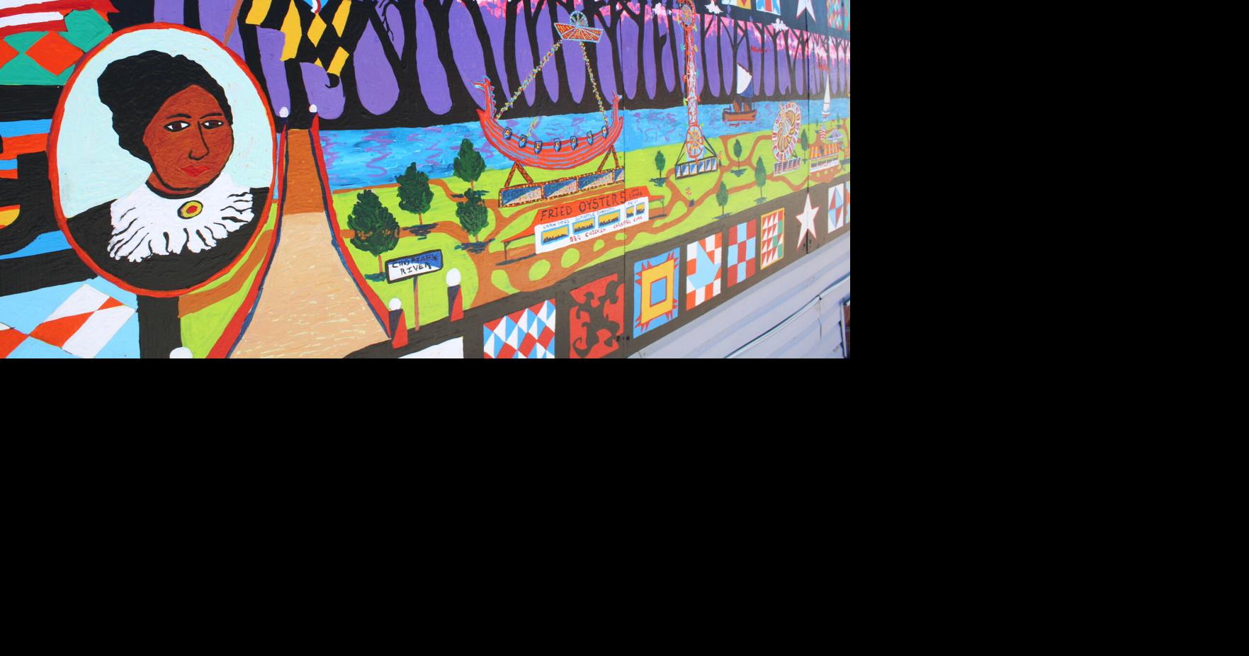 Community-painted mural installed in Greensboro | Local | stardem.com