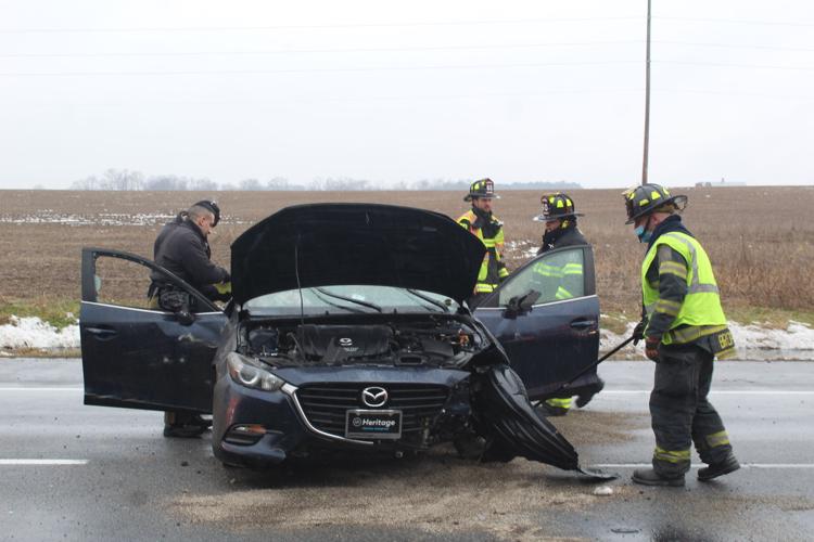 Two taken to hospital after crash on U.S. 50 East near Woodlawn ...