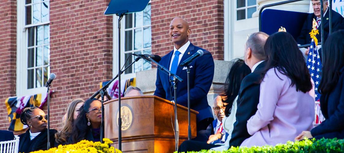 Wes Moore inaugurated as first Black governor of Maryland | State ...