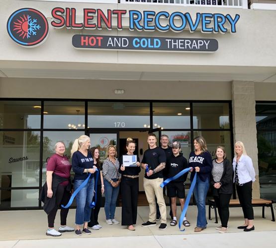 Silent Recovery Hot and Cold Therapy ribbon cutting