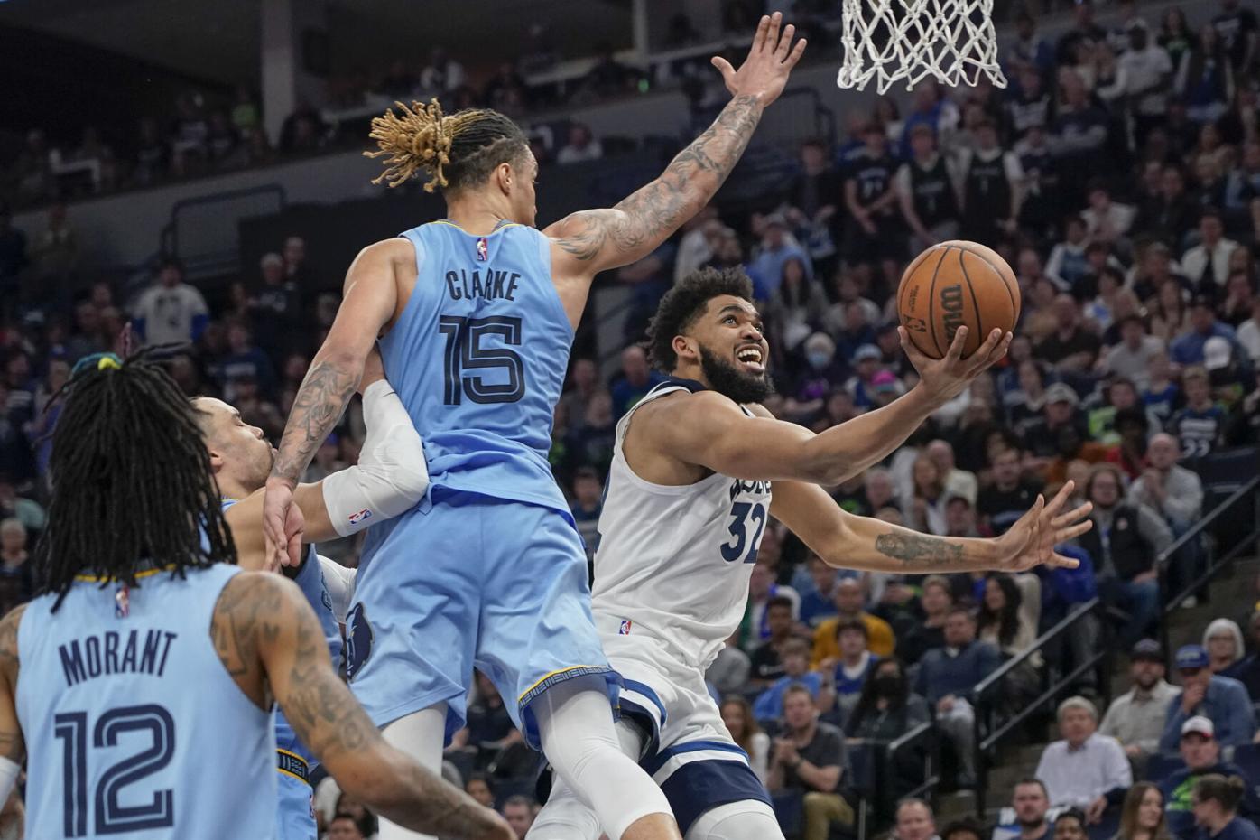 NBA playoffs 2022: Karl-Anthony Towns posts brutal play-in game