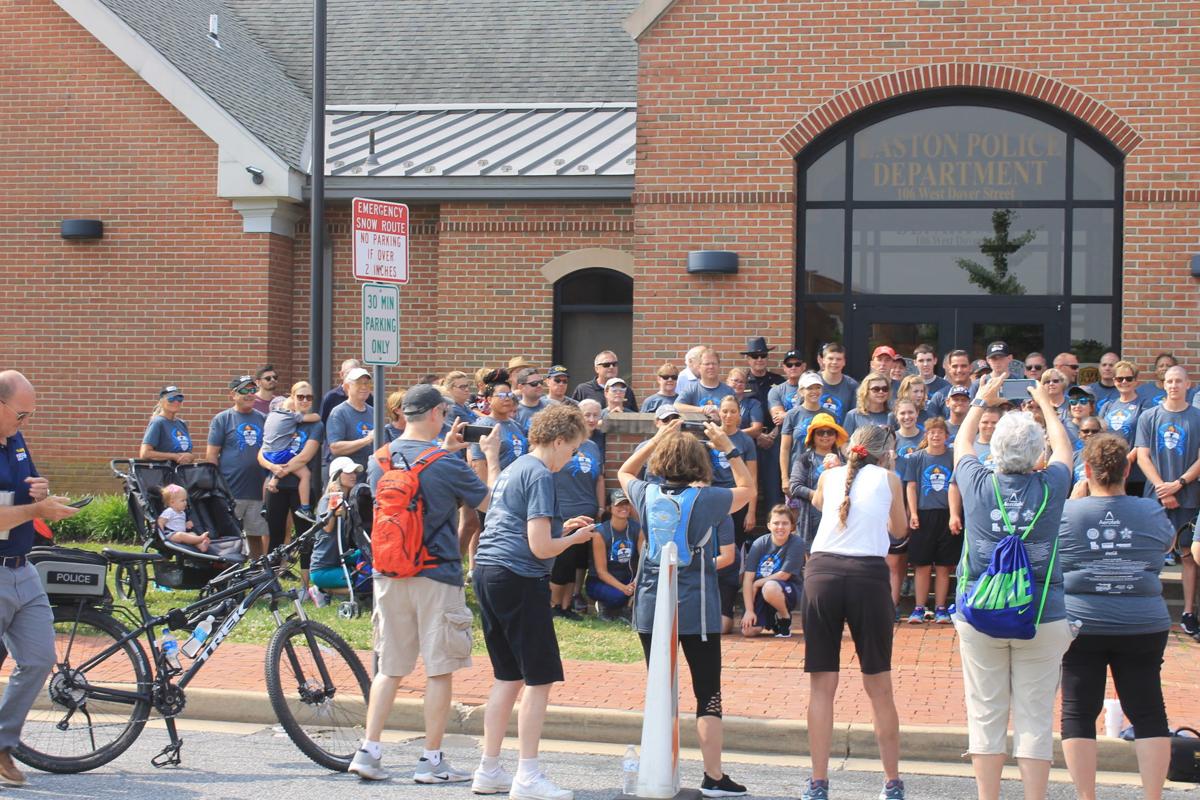 Law enforcement torch run for Special Olympics