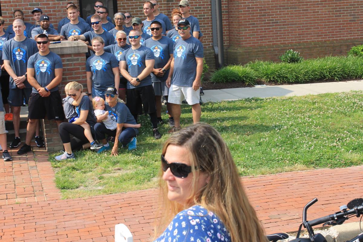 Law enforcement torch run for Special Olympics