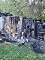 Fire destroys outbuilding in Marydel