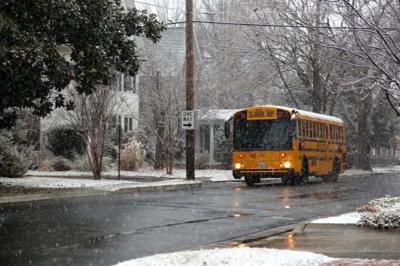 Snow in Easton