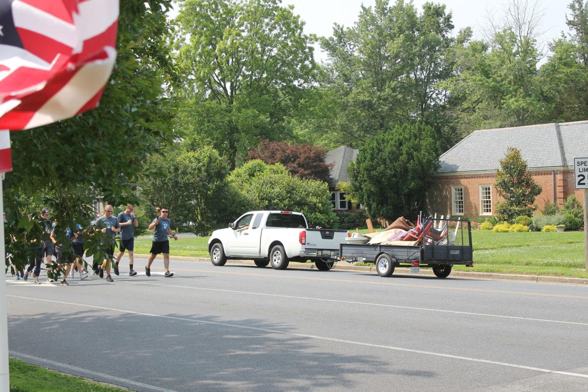 Law enforcement torch run for Special Olympics