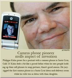 Camera phone pioneer mulls impact of invention | News | stardem.com